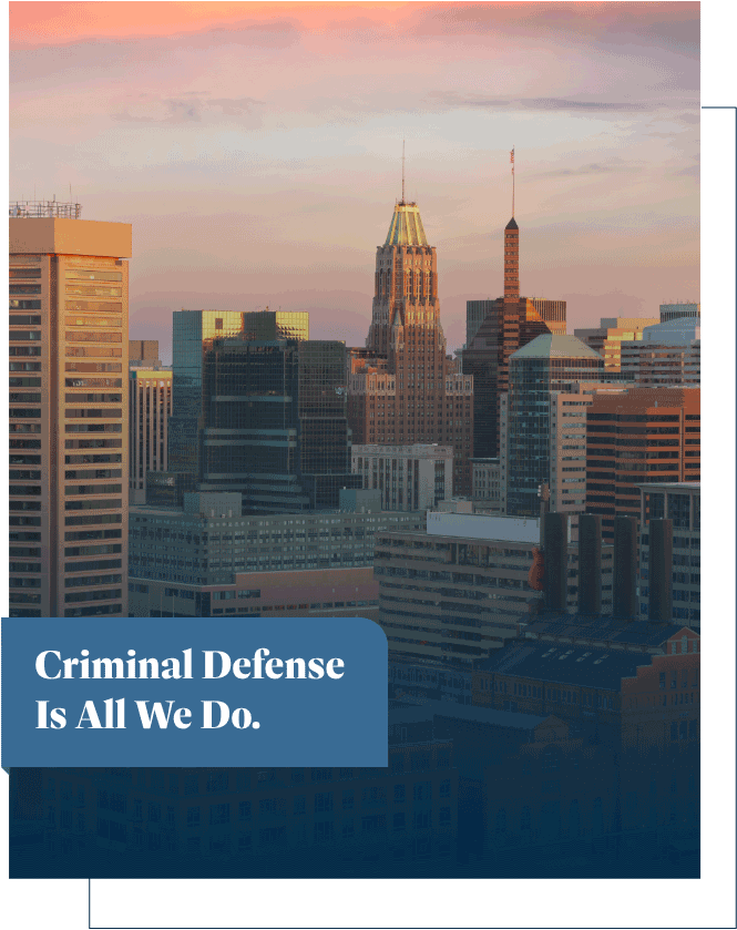 Criminal Defense is all we do